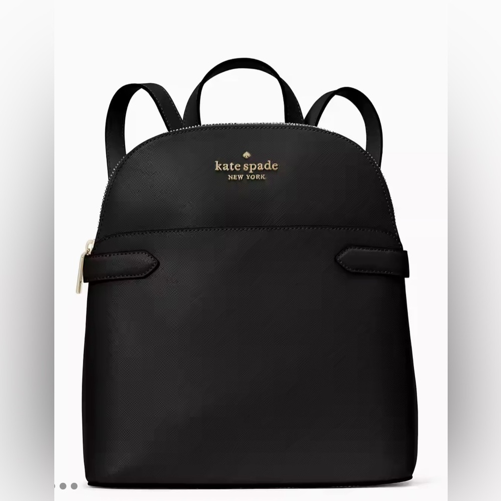 Black Kate Spade Kaci Dome Backpack